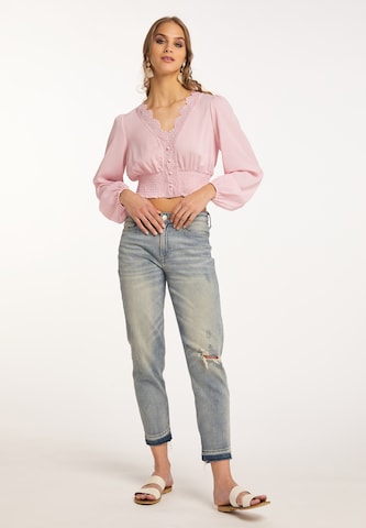 IZIA Blouse in Pink