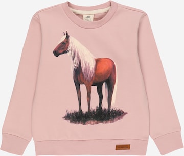 Walkiddy Sweatshirt i rosa: framsida