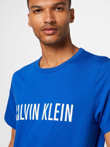 Regular T-Shirt Calvin Klein Underwear en bleu