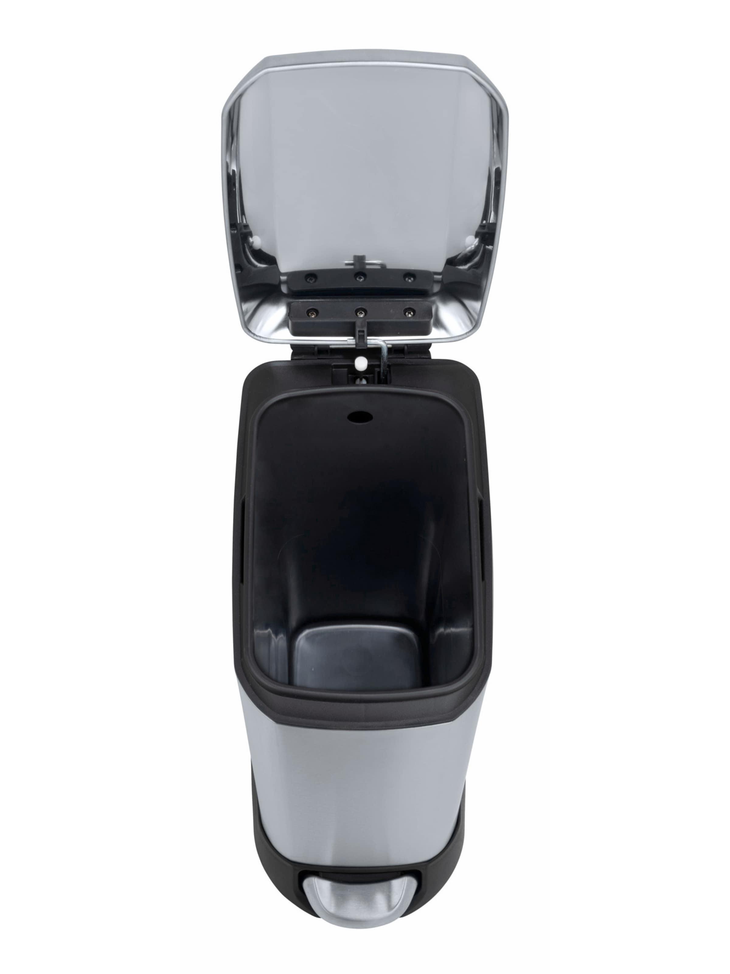 Wenko Treteimer in Silber