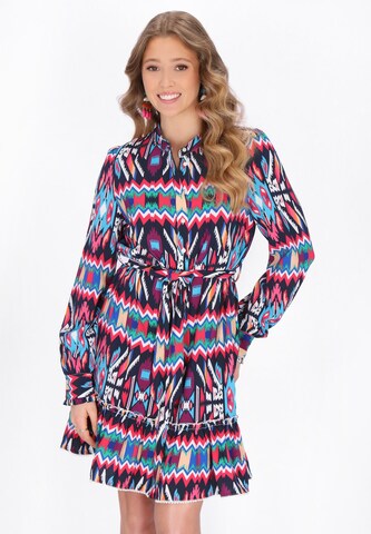 IZIA - Vestido en rosa: frente