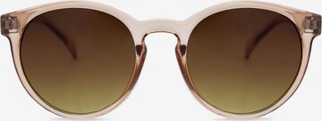 Lunettes de soleil ECO Shades en marron : devant