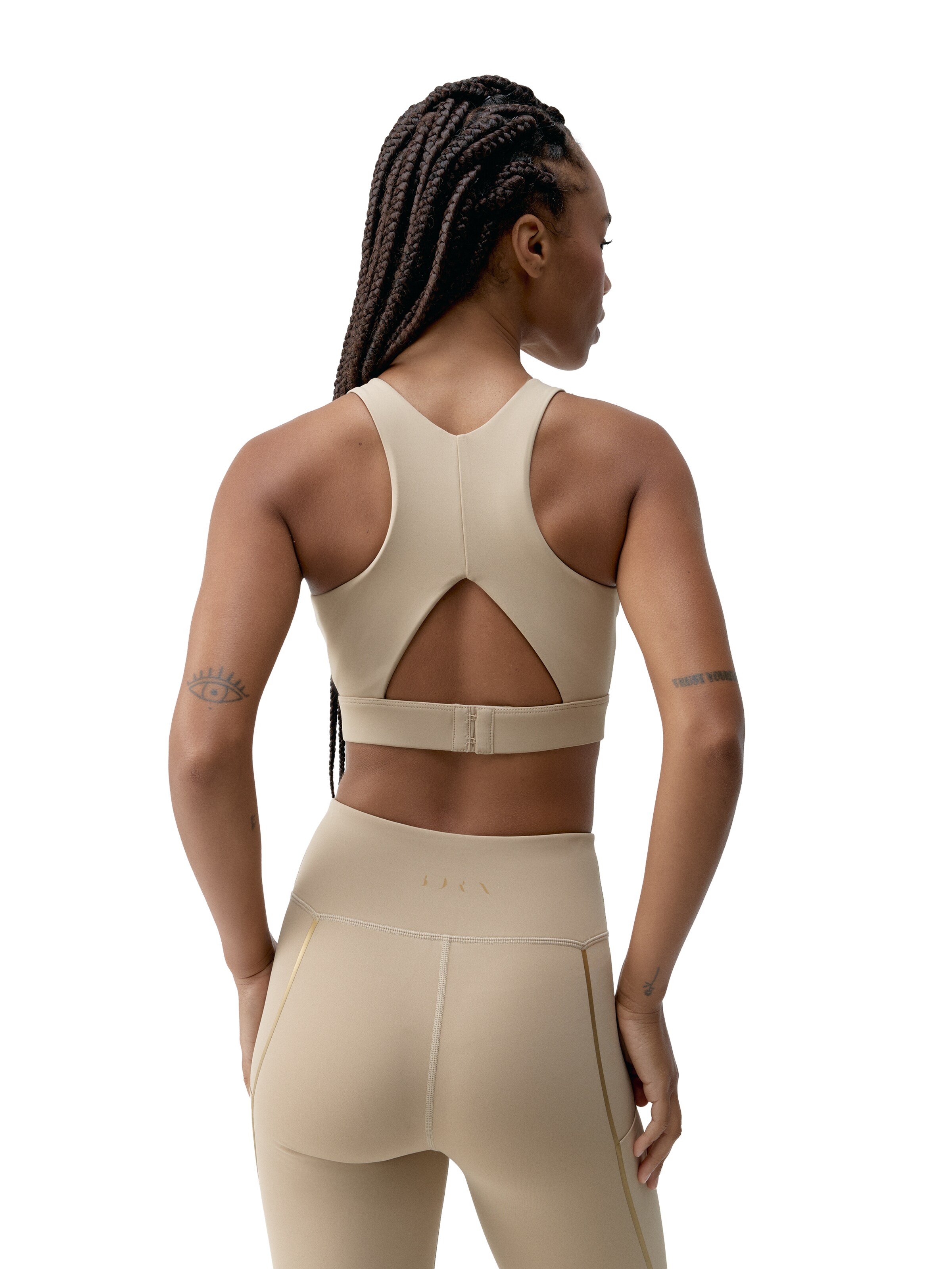 Born Living Yoga Bustier BH ' Gold ' in Beige