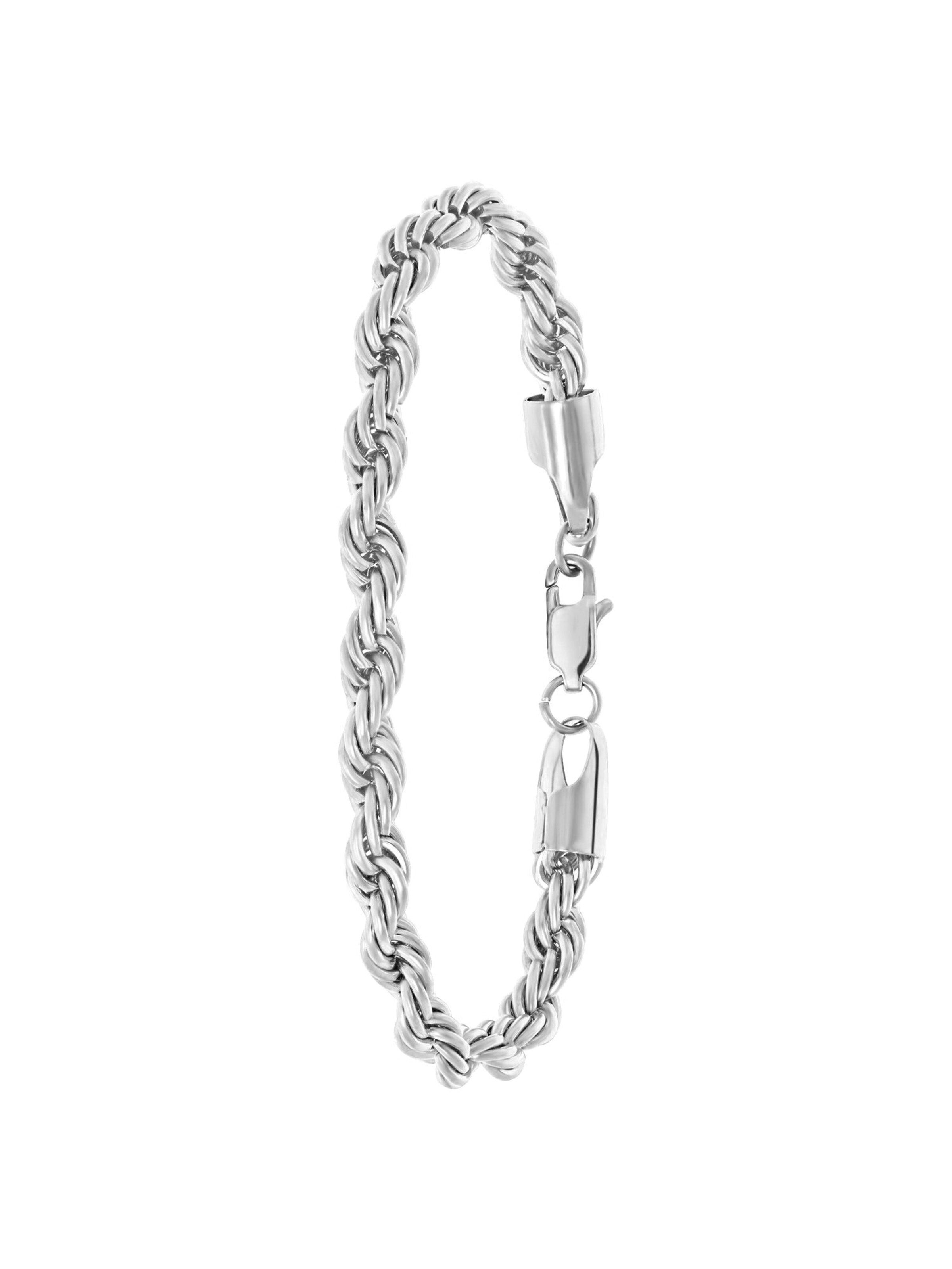 Lucardi Bracelet in Silver: front