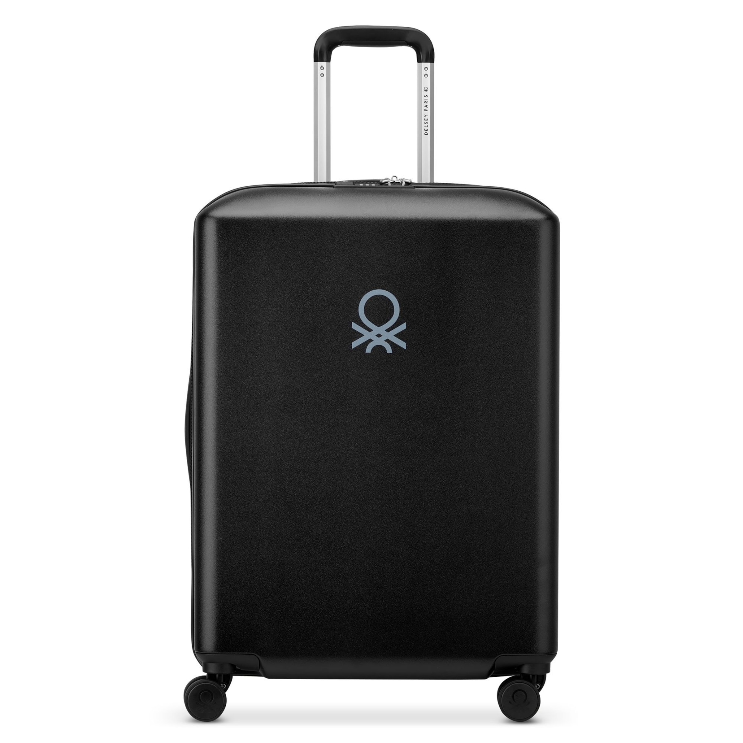 Trolley 'Delsey Paris x United Colors of Benetton' di Delsey Paris in nero: frontale