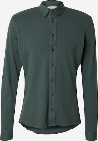 Chemise 'CF Arthur' Casual Friday en vert : devant