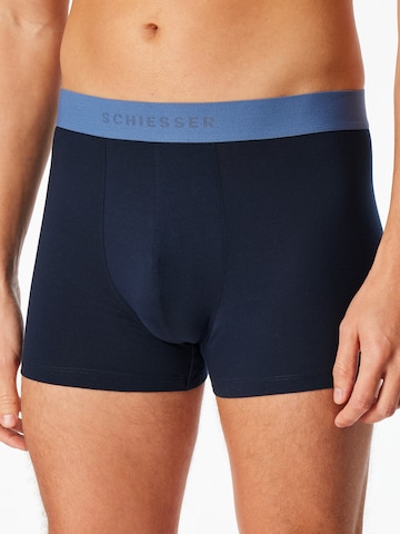 SCHIESSER Boksershorts i blå