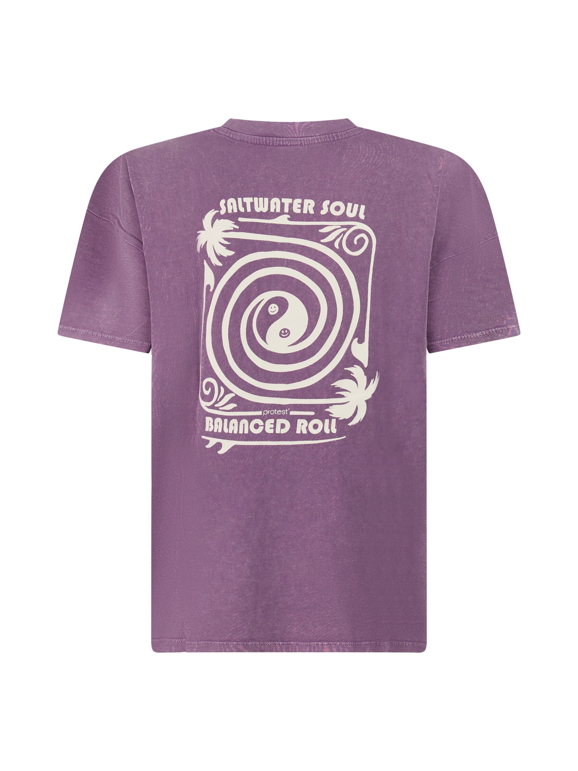 PROTEST Shirt 'PRTBowler' in Lila