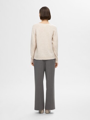 SELECTED FEMME - Jersey 'LULU' en beige