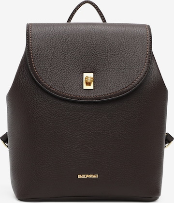 Emily & Noah Rucksack 'E&N Leni' in Braun: Vorderseite