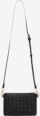 ILSE JACOBSEN Umhängetasche 'BRAID03' in Schwarz: Vorderseite