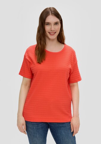 T-shirt s.Oliver en orange : devant