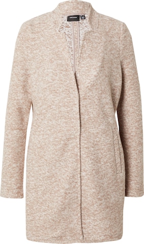 VERO MODA Демисезонное пальто 'VMBRUSHEDKATRINE' в Коричневый: спереди