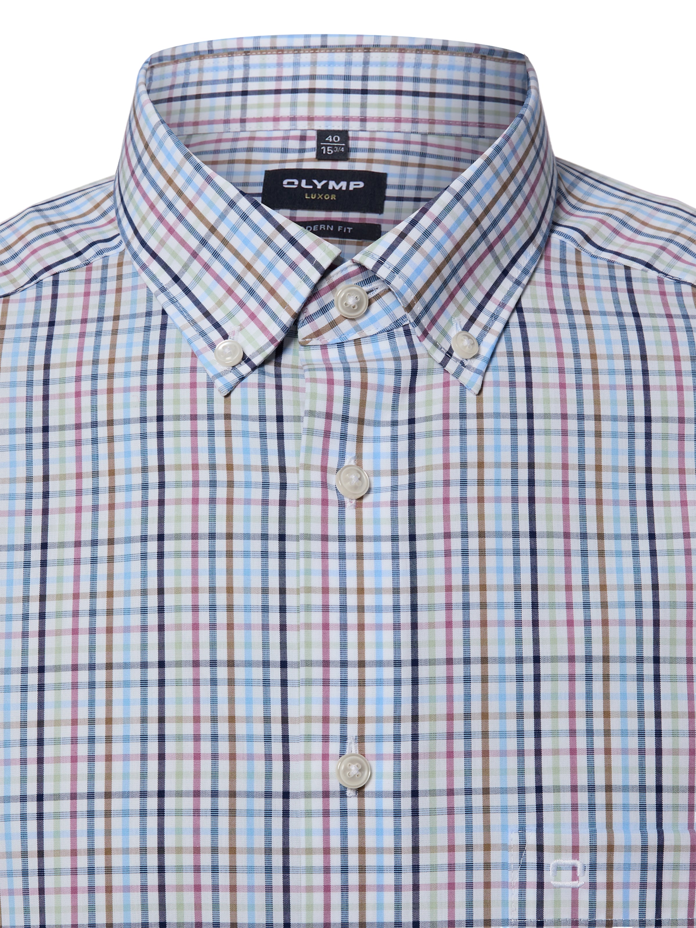 OLYMP Regular Fit Businesshemd in Mischfarben