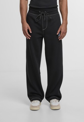 Baggy Pantalon True Religion en noir : devant