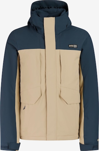 PROTEST Sportjacke 'PRTFarway' in Beige: Vorderseite