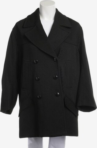 GANNI Jacket & Coat in S in Black: front