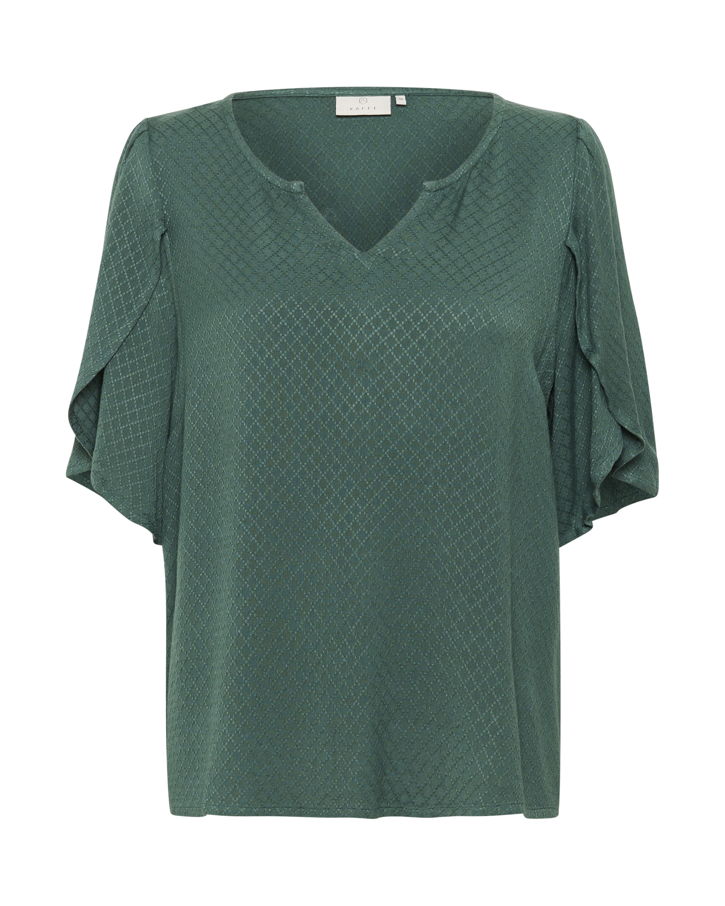 Camicia da donna 'KA Mona' di Kaffe in verde: frontale