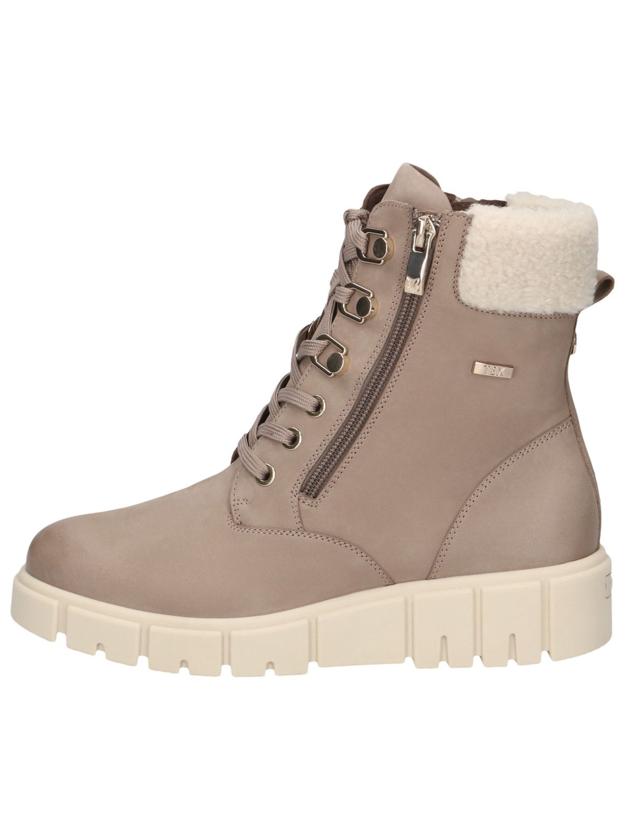 CAPRICE Schnürstiefelette in Braun