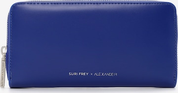 Suri Frey Tegnebog 'ALEXANDER' i blå: forside