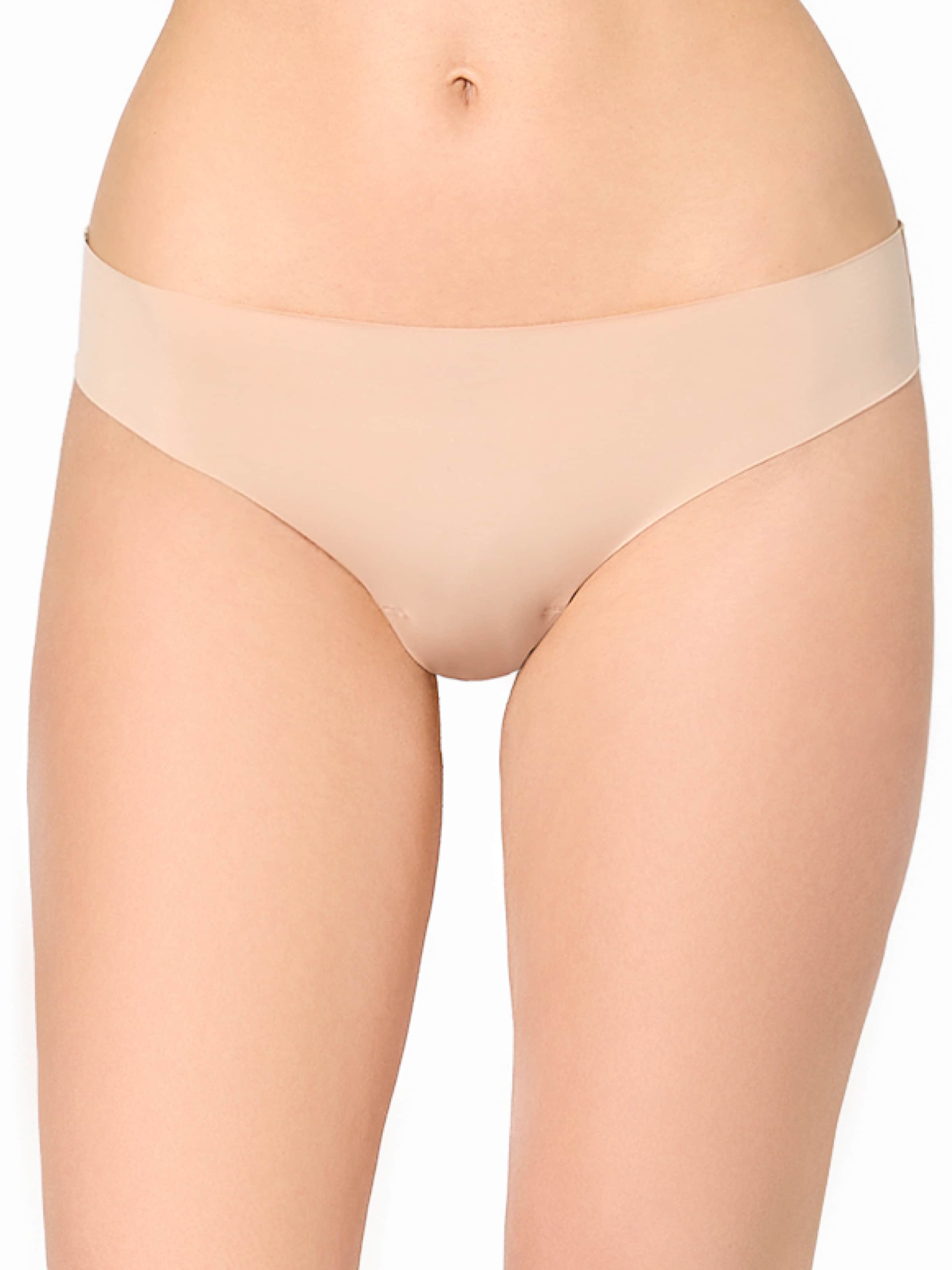 Slip ' Invisible Seamless ' Nur Die en beige : devant