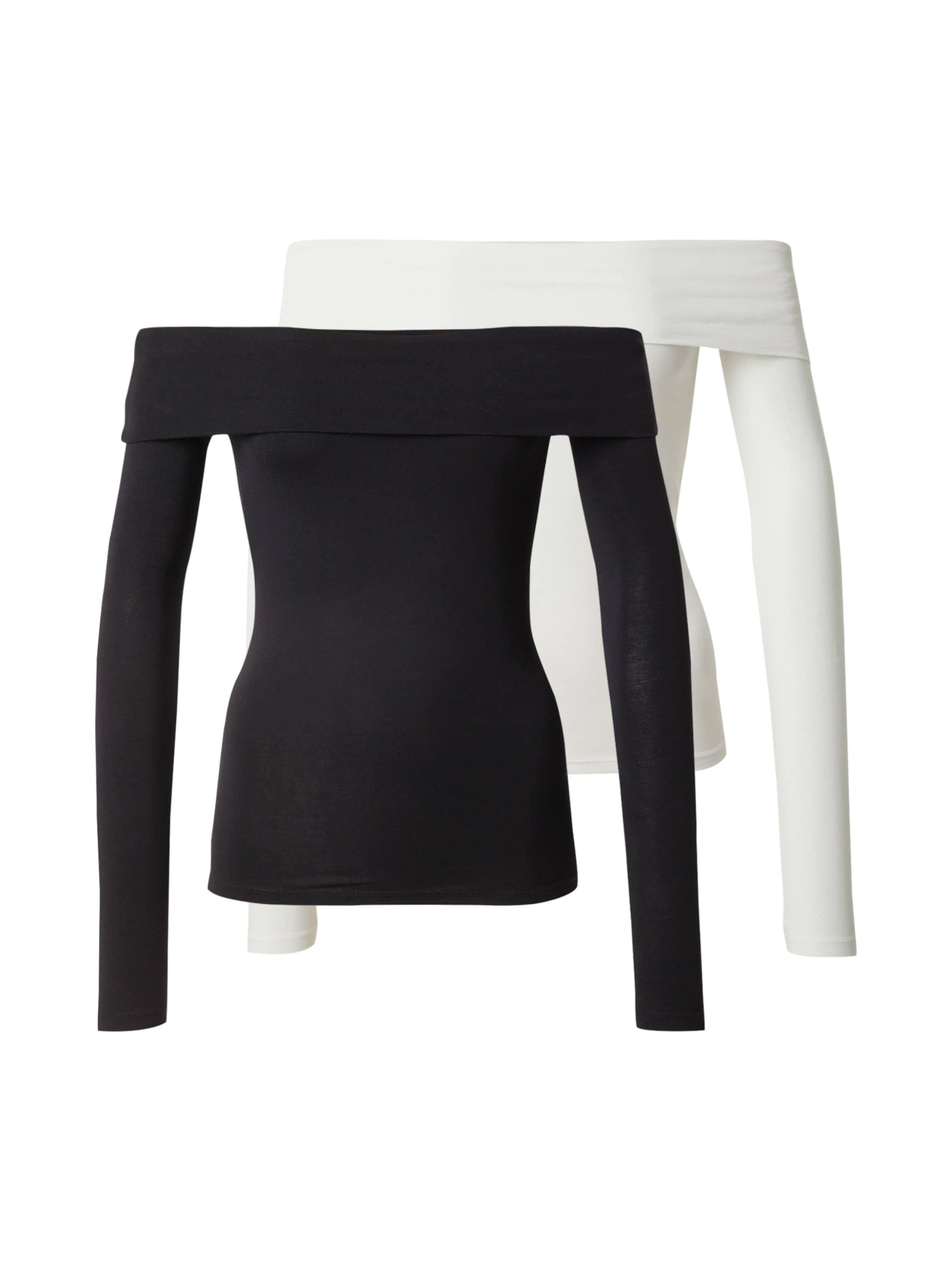 melns ABOUT YOU T-Krekls 'Lieselotte': no priekšpuses