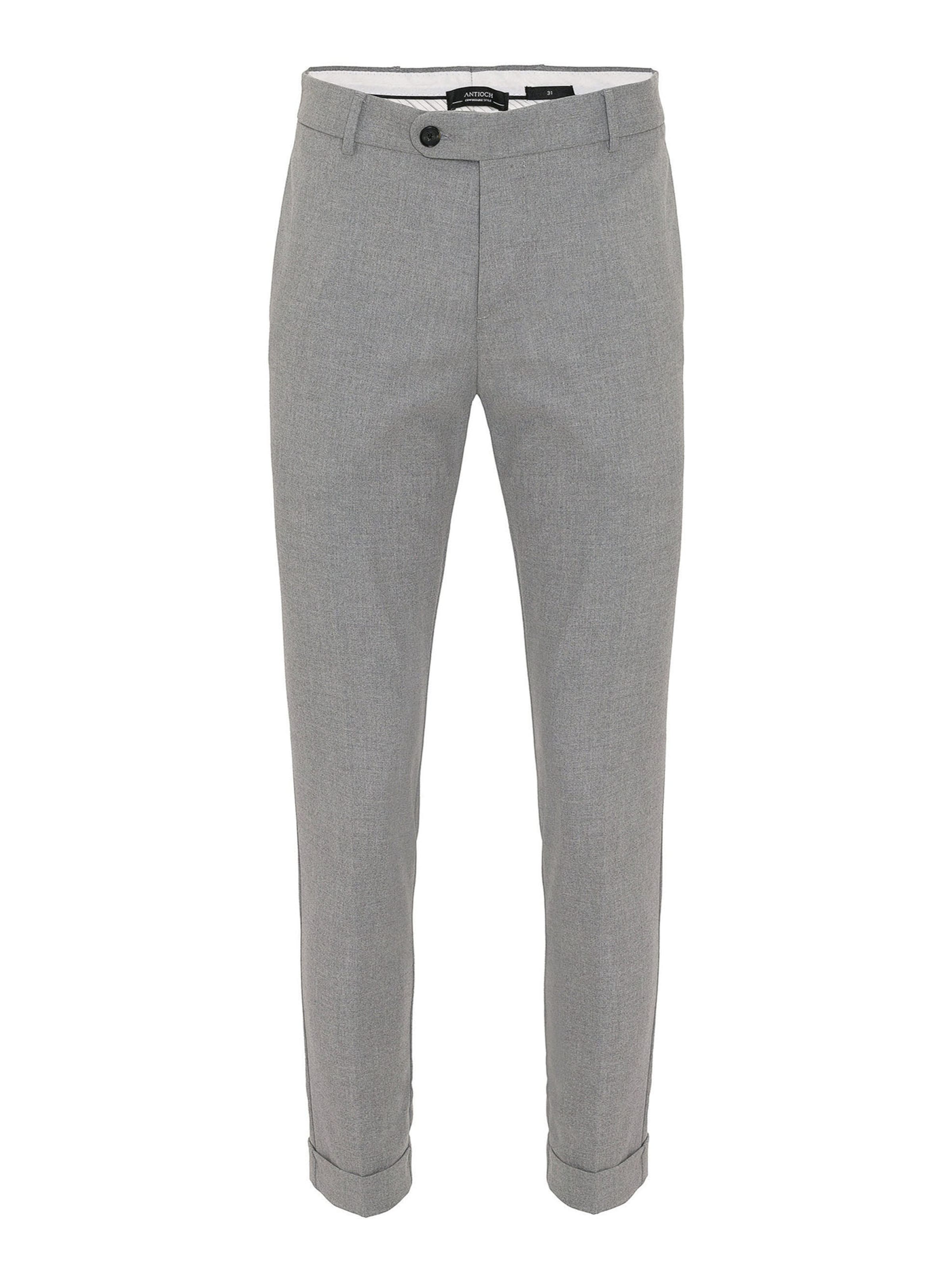 Antioch Παντελόνι με τσάκιση σε ανοικτό γκρι, Άποψη προϊόντος