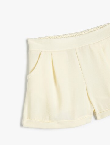 Koton Regular Broek in Beige