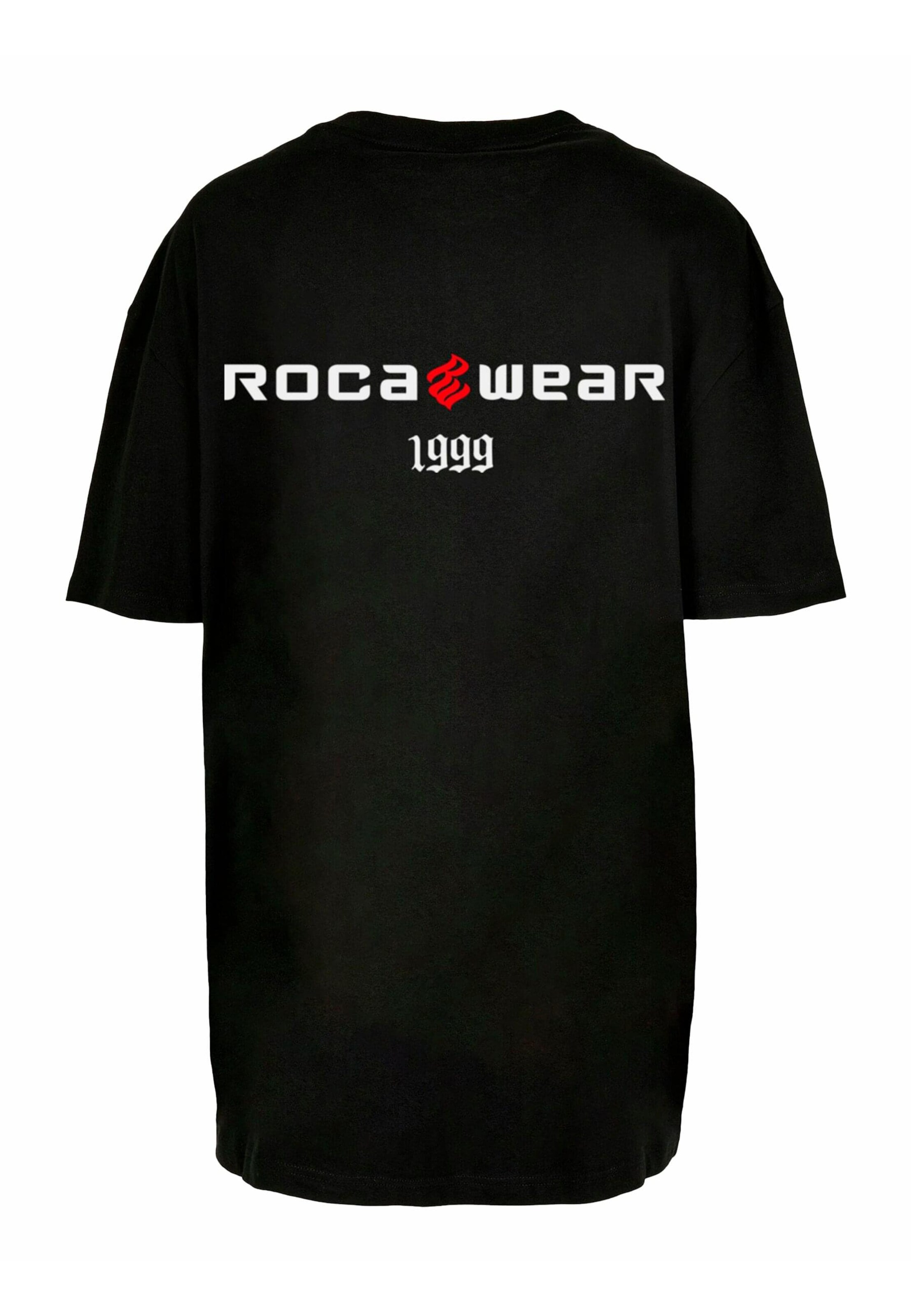 Maglietta 'Heart' di ROCAWEAR in nero: frontale