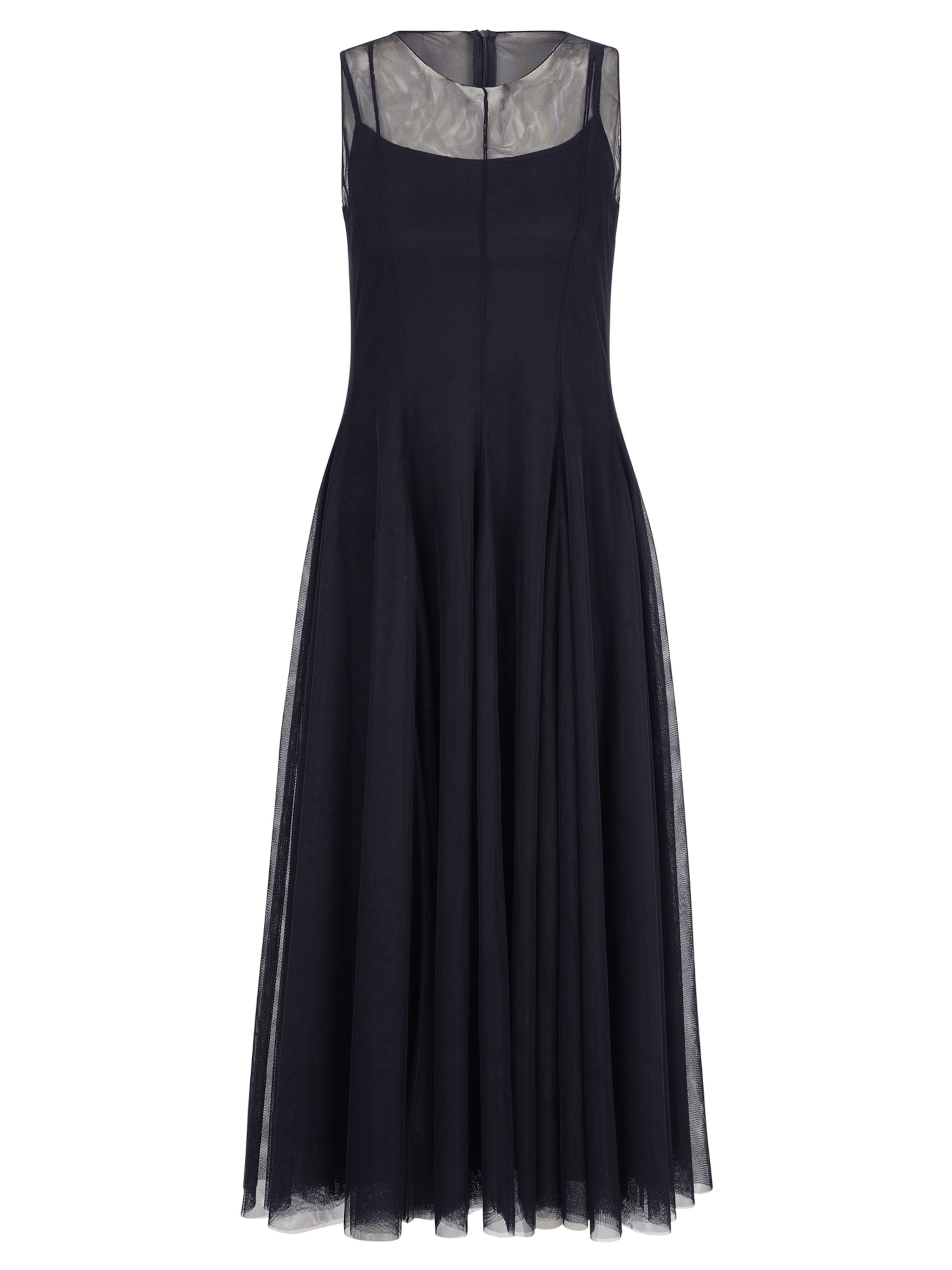 Vera Mont Avondjurk in Blauw: voorkant