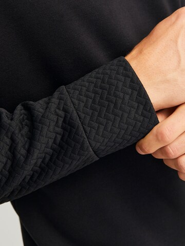 JACK & JONES Sweatshirt 'JJESTAPLE' in Schwarz