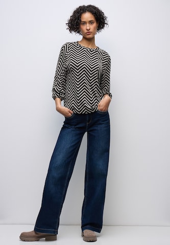 STREET ONE Bluse in Schwarz