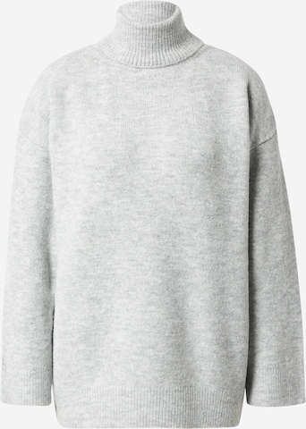 ABOUT YOU Пуловер 'Tia' в сиво: отпред