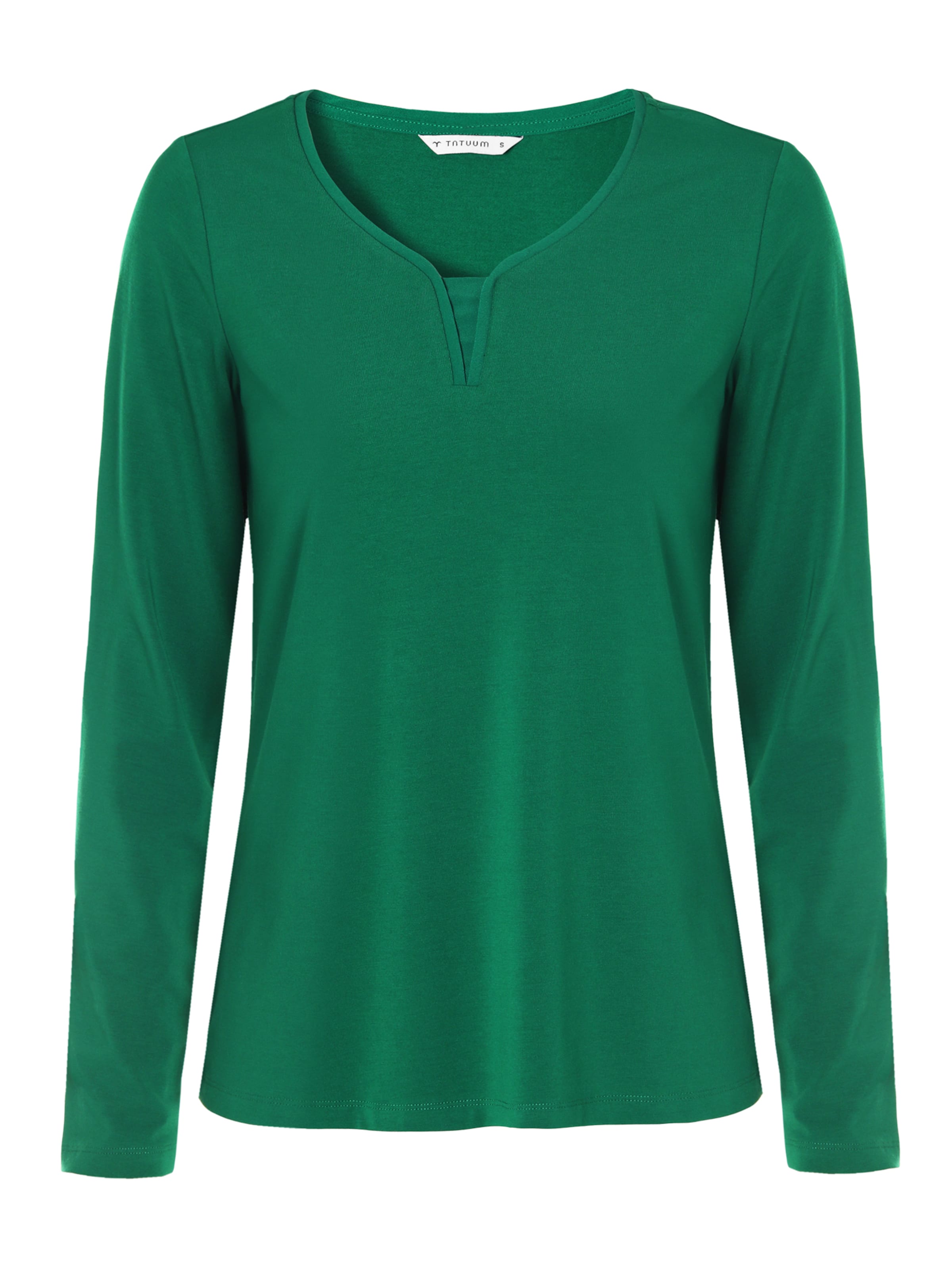 zaļš TATUUM Blūze 'LAKATI': no priekšpuses