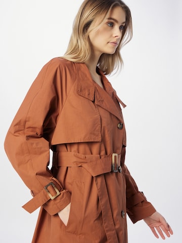 ESPRIT Between-Seasons Coat in Brown