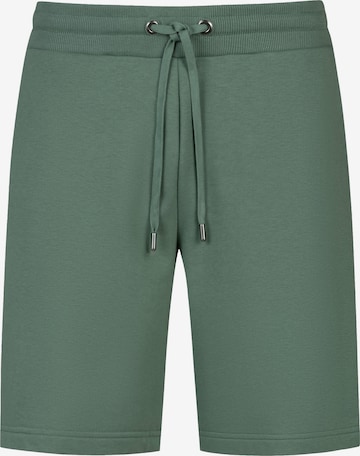 Mey Regular Shorts 'Terry Essentials' in Grün: Vorderseite