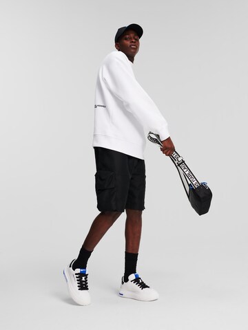 KARL LAGERFELD JEANS Sweatshirt in Weiß