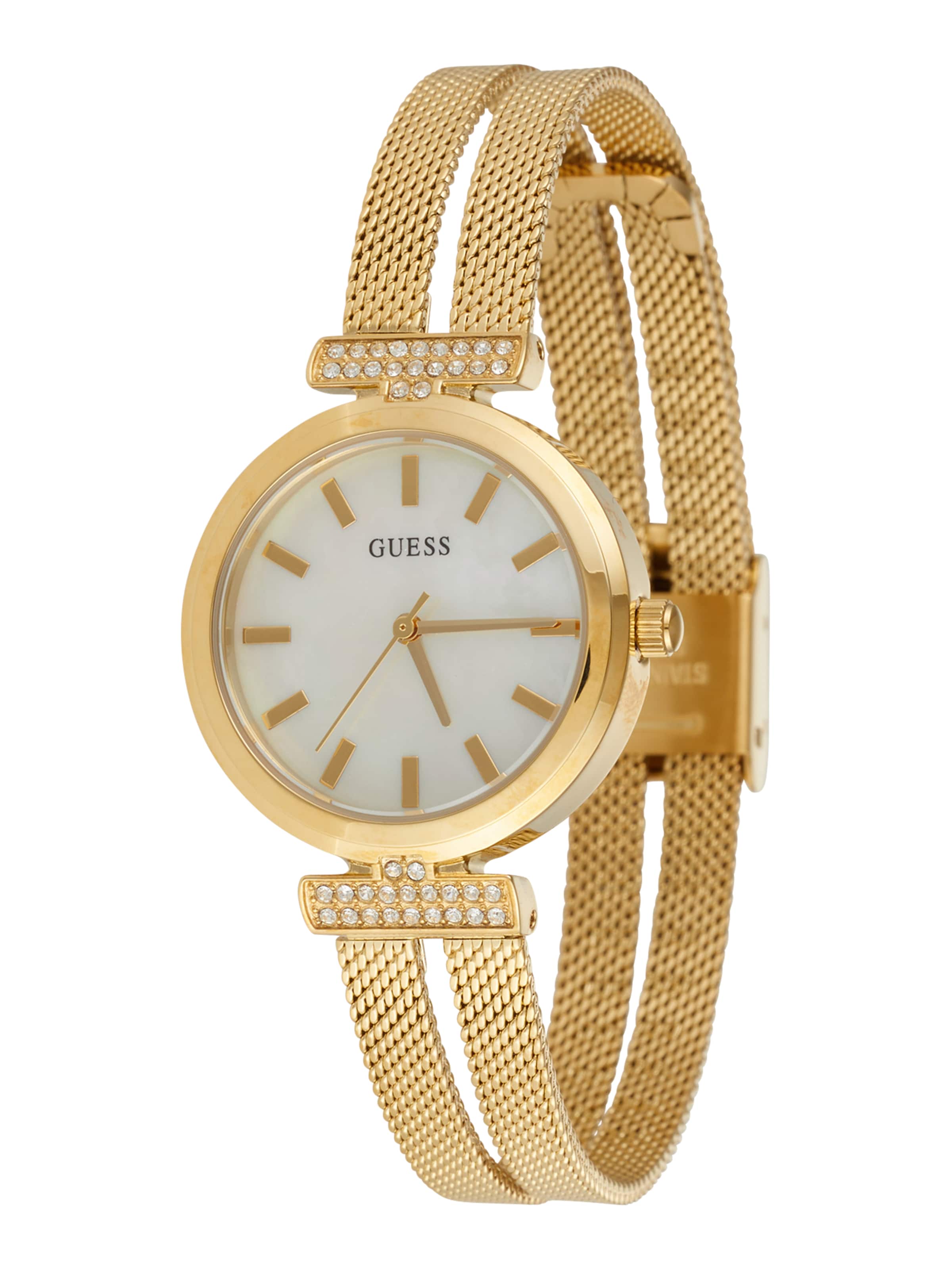 GUESS Uhr in Gold: Vorderseite