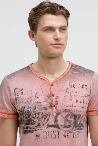 CAMP DAVID Shirt in Orange