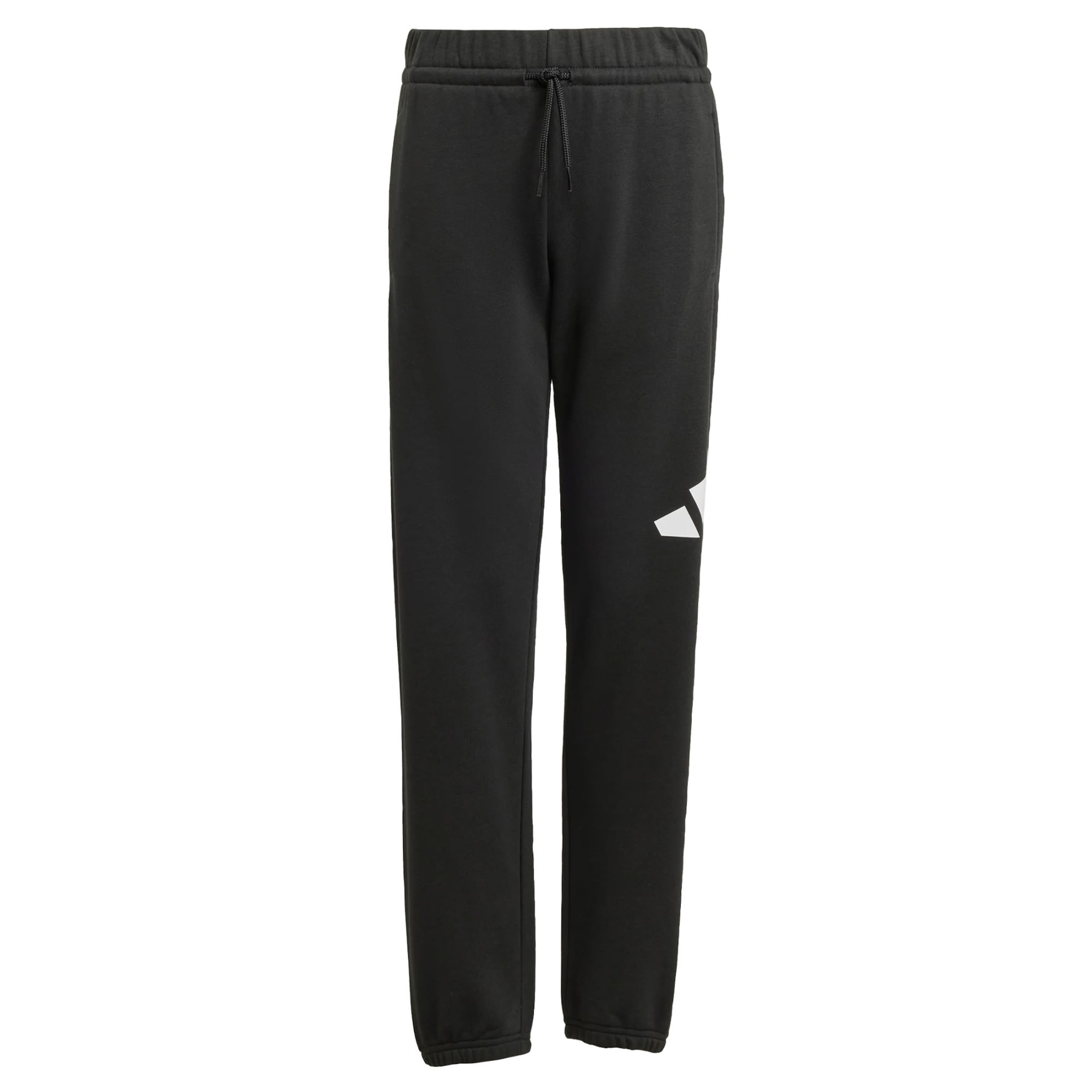 ADIDAS SPORTSWEAR Tapered Urheiluhousut 'Essentials' värissä musta: etupuoli