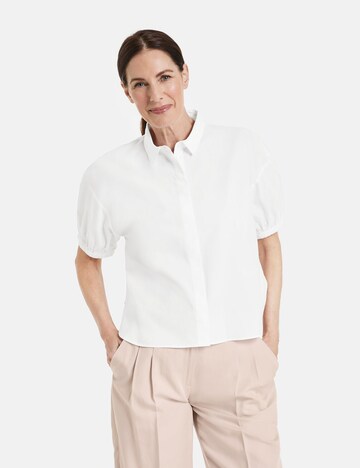 GERRY WEBER Bluse in Weiß: Vorderseite