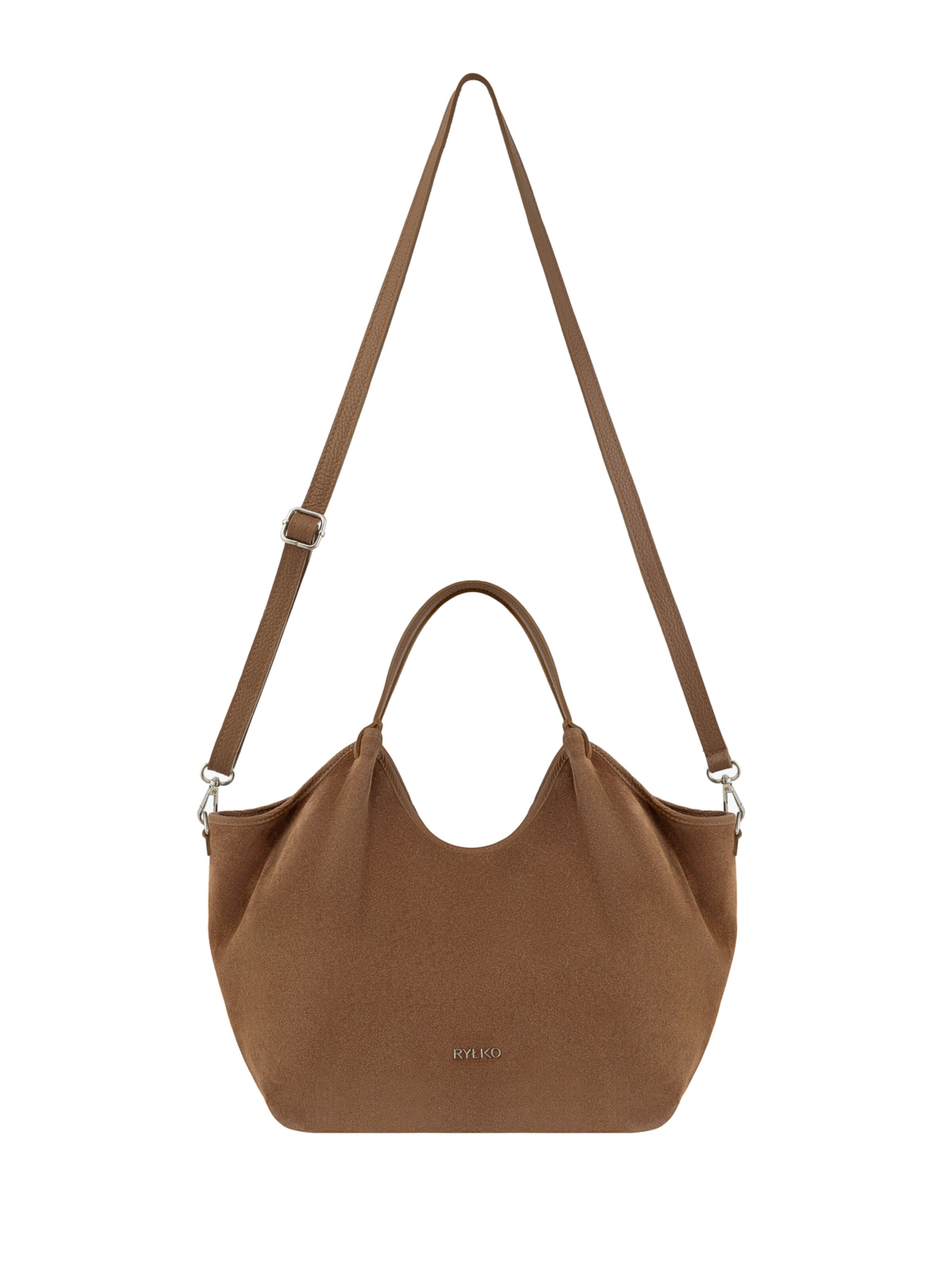 RYLKO Torba shopper w kolorze brązowy