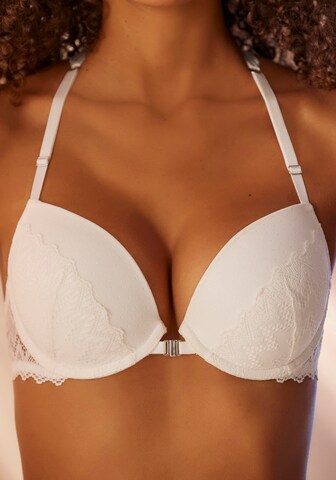 Push-up Soutien-gorge VIVANCE en beige : devant