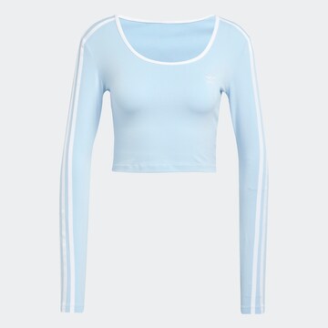 ADIDAS ORIGINALS Shirt in Blue: front
