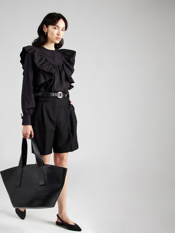 2NDDAY Bluse 'Isobella' in Schwarz