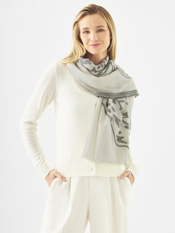 Écharpe CODELLO en blanc : devant