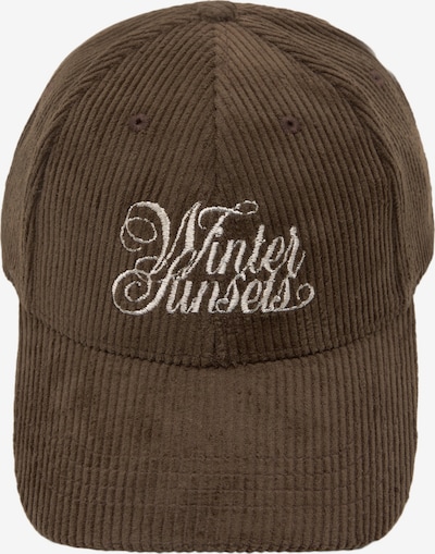 Pull&Bear Lippalakki värissä ruskea, Tuotenäkymä