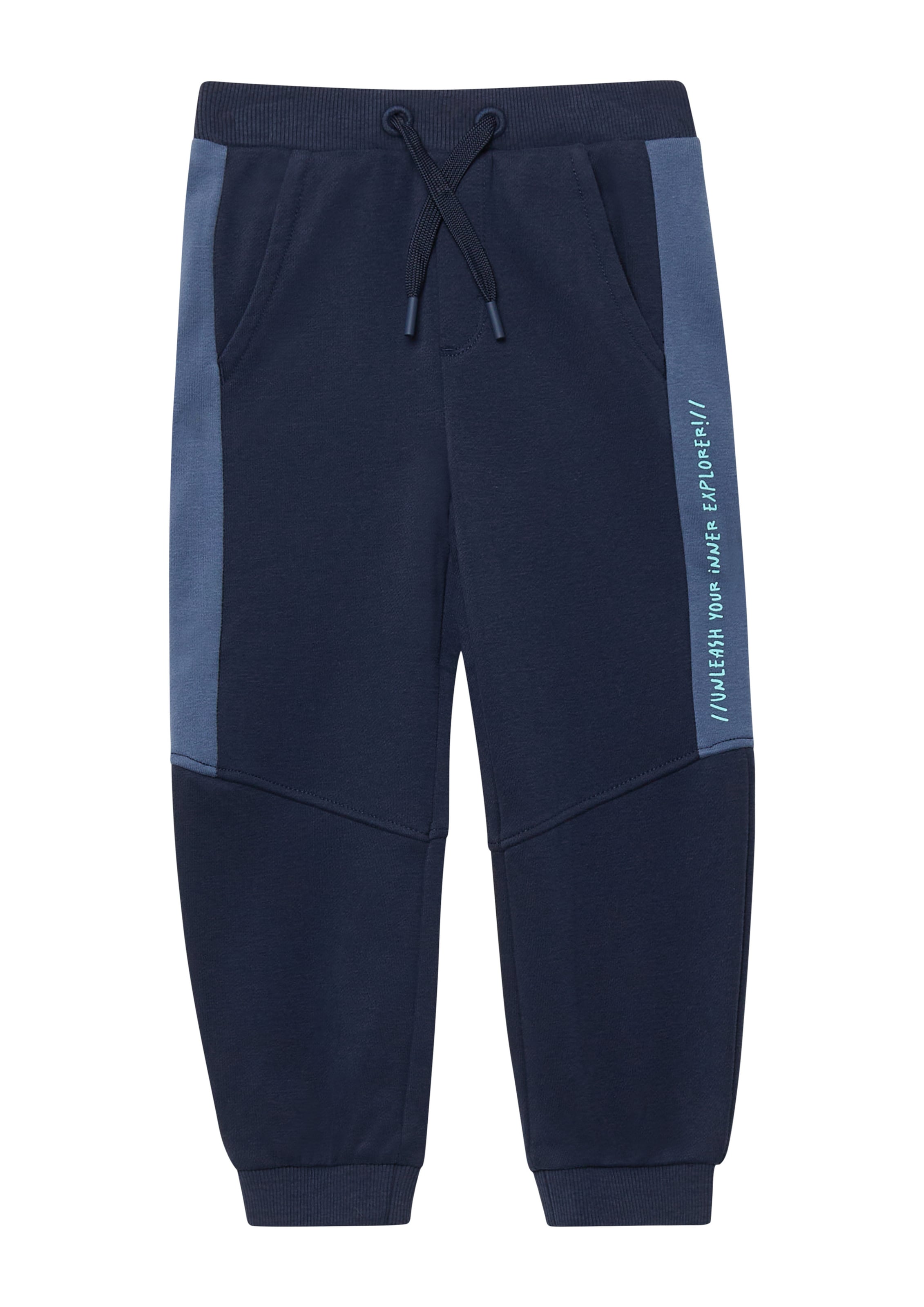 Effilé Pantalon s.Oliver en bleu : devant