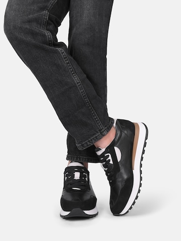 FREUDE Platform trainers ' AGATA ' in Black: front