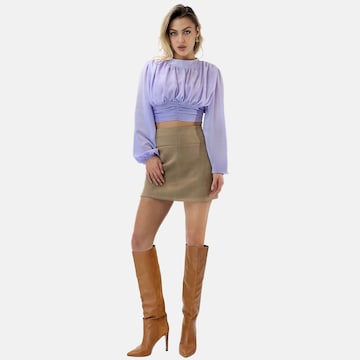 Elara Blouse in Lila